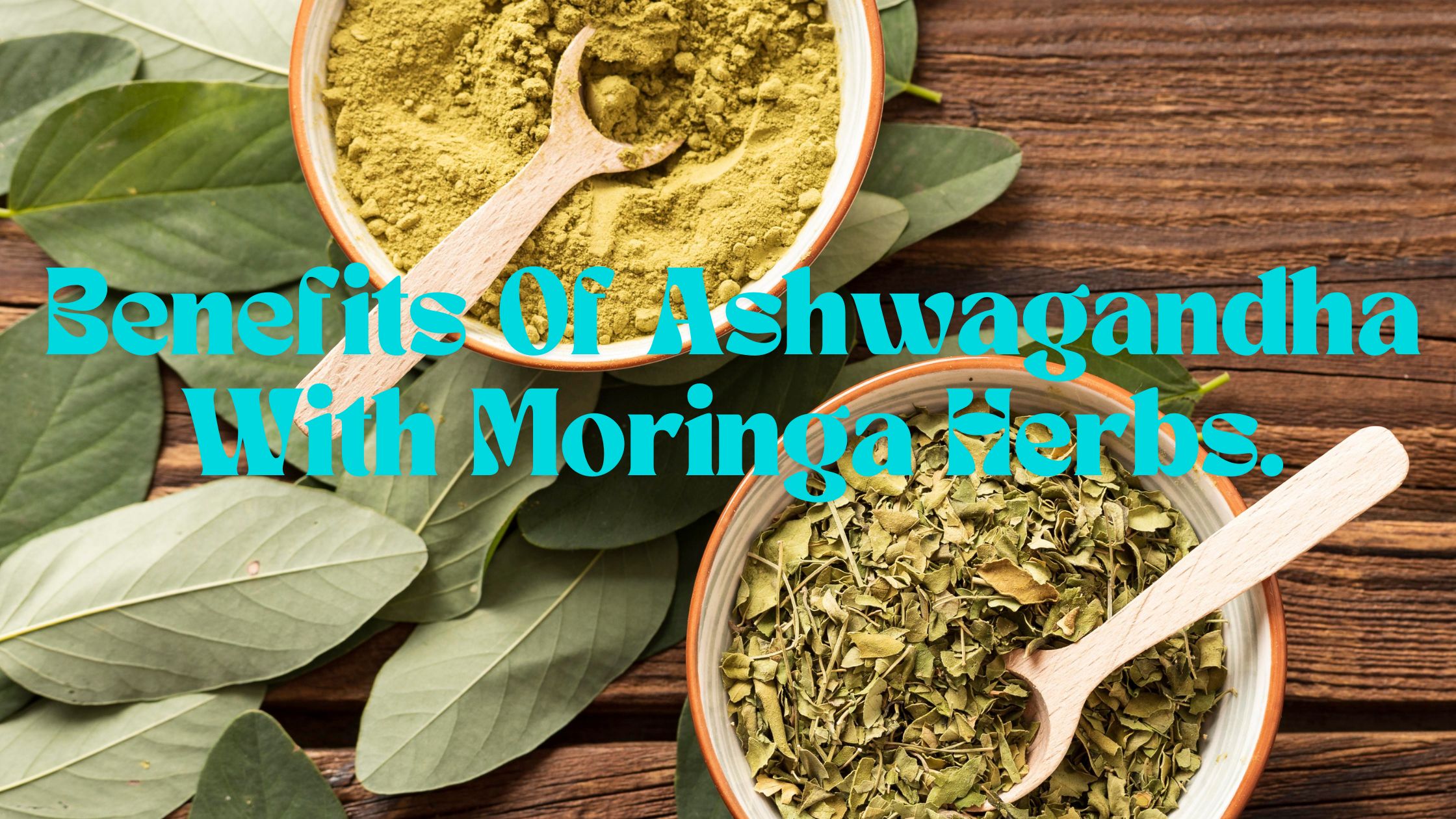 Benefits Of Ashwagandha With Moringa Herbs