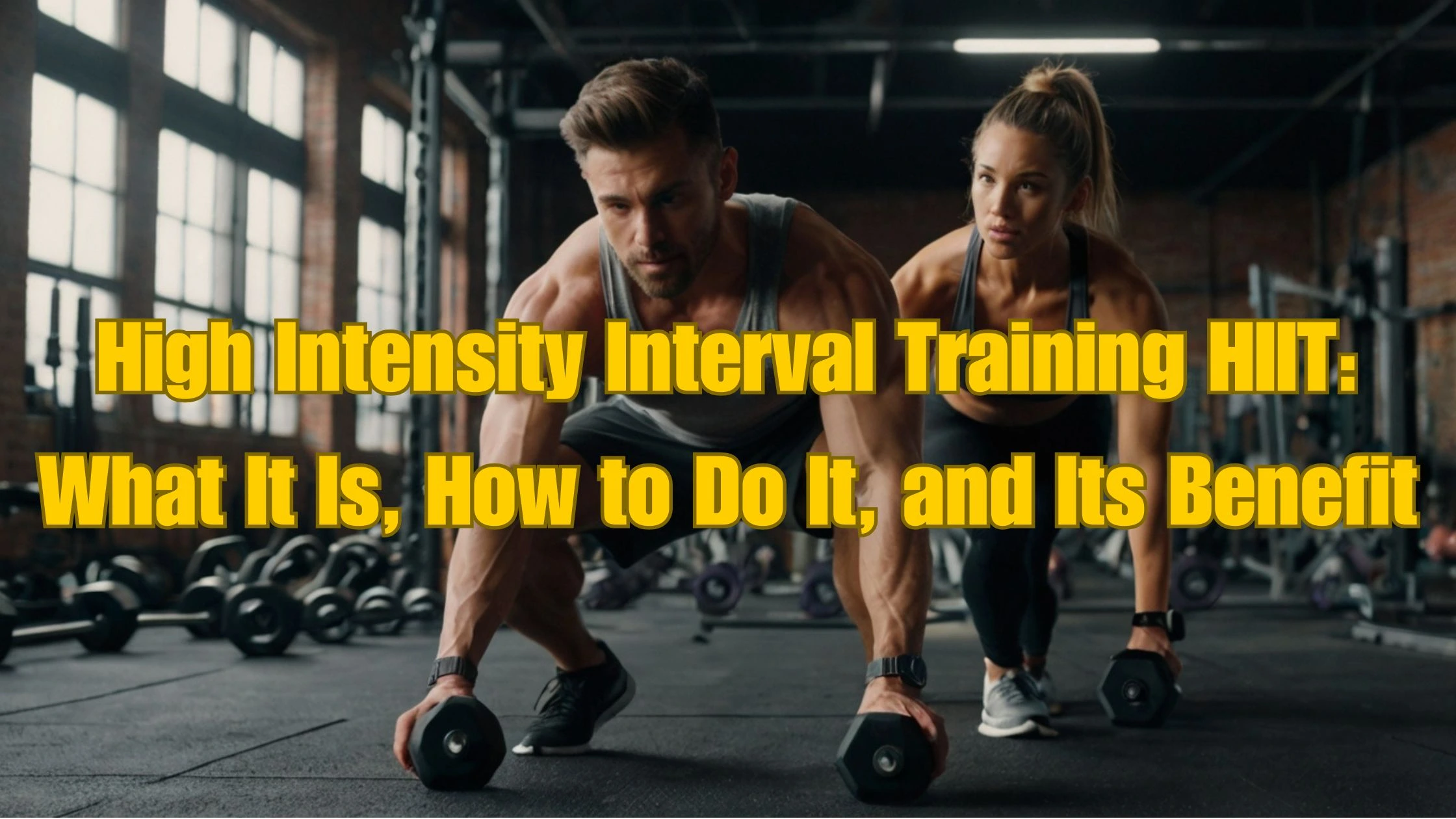 High Intensity Interval Training HIIT