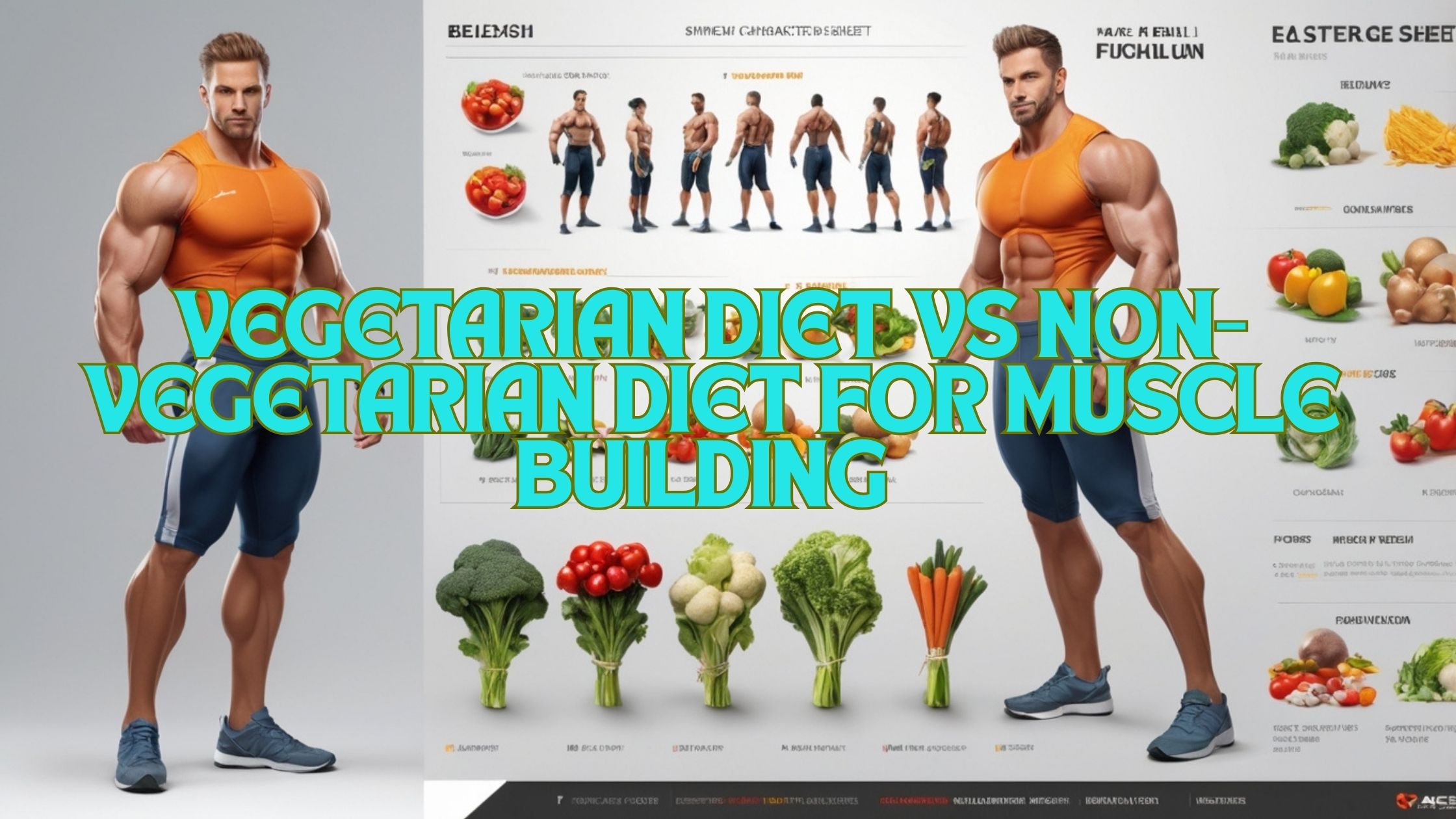 Vegetarian Diet vs Non-Vegetarian Diet for Muscle Building