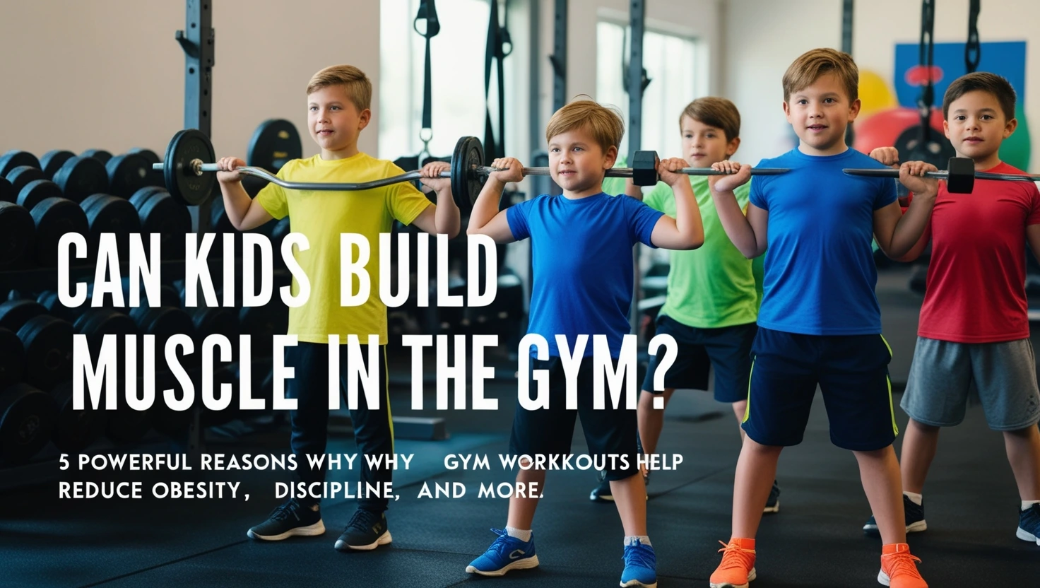 Can Kids Build Muscle in the Gym